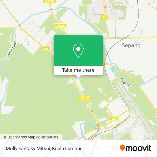 Molly Fantasy Mitsui map