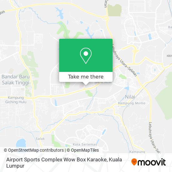 Airport Sports Complex Wow Box Karaoke map