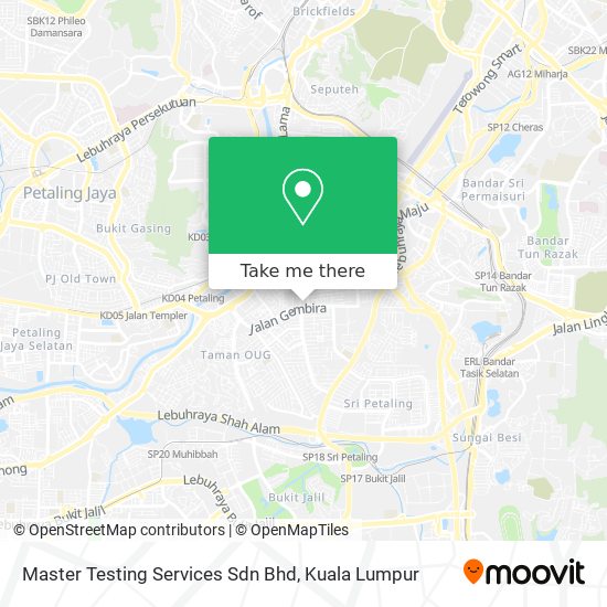 Peta Master Testing Services Sdn Bhd