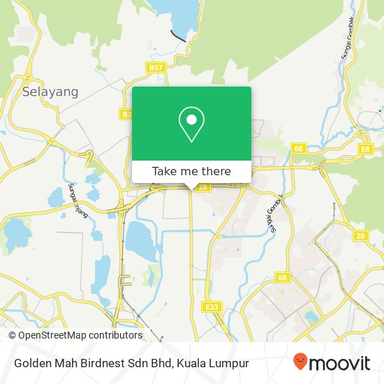 Golden Mah Birdnest Sdn Bhd map