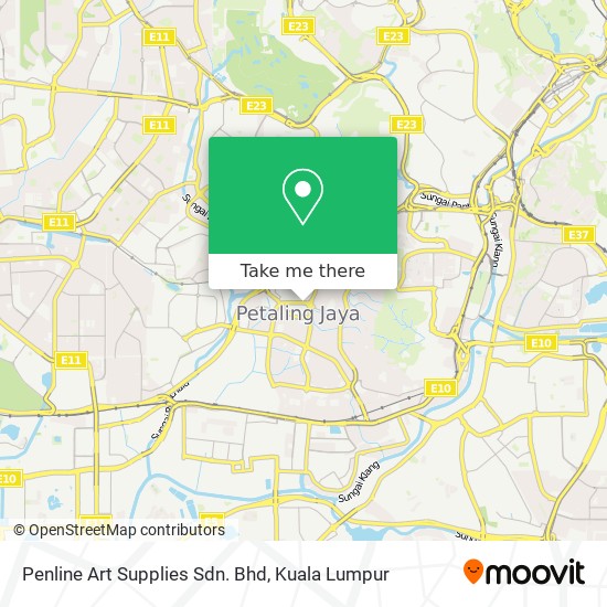 Penline Art Supplies Sdn. Bhd map