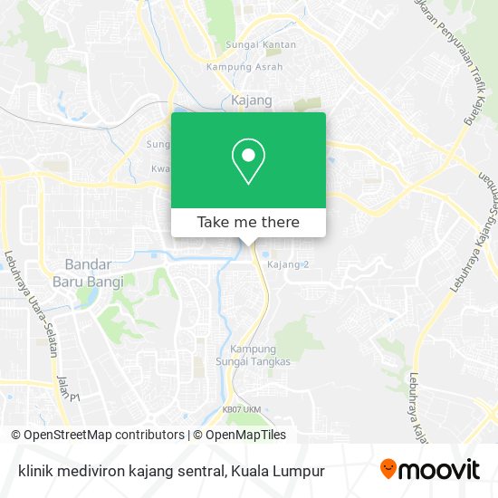 Peta klinik mediviron kajang sentral