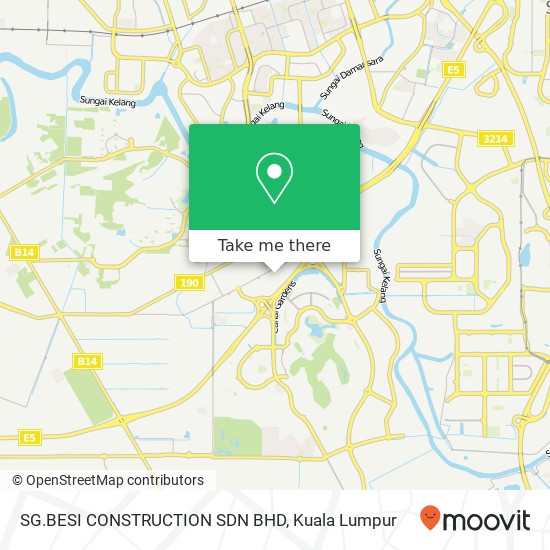 SG.BESI CONSTRUCTION SDN BHD map