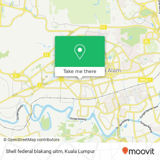 Shell federal blakang uitm map