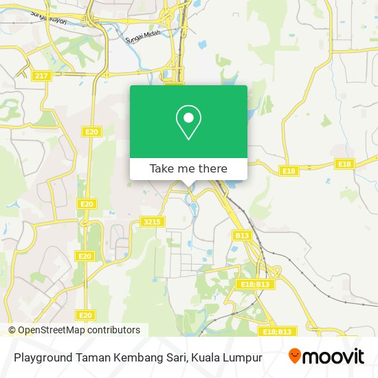 Peta Playground Taman Kembang Sari
