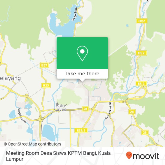Peta Meeting Room Desa Siswa KPTM Bangi