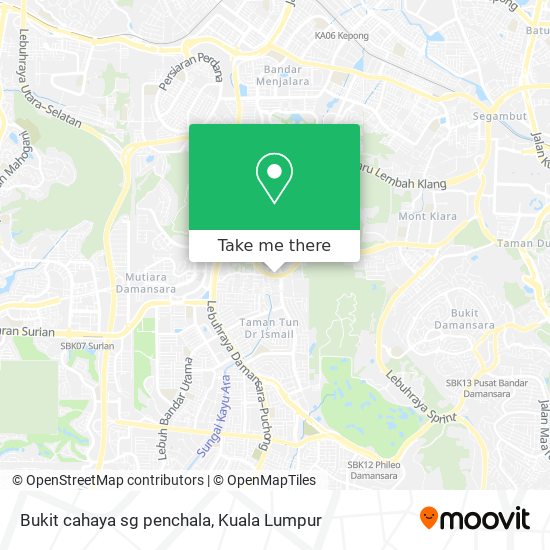 Bukit cahaya sg penchala map