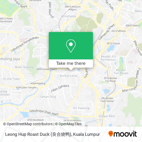Leong Hup Roast Duck (良合烧鸭) map