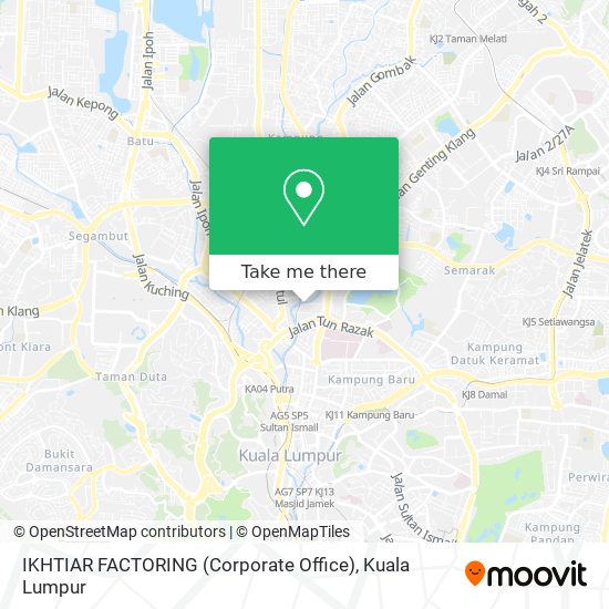 IKHTIAR FACTORING (Corporate Office) map