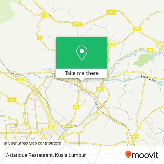 Peta Asiatique Restaurant, Jalan Dato as Dawood 70100 Seremban Negeri Sembilan