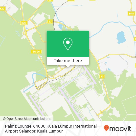 Peta Palmz Lounge, 64000 Kuala Lumpur International Airport Selangor
