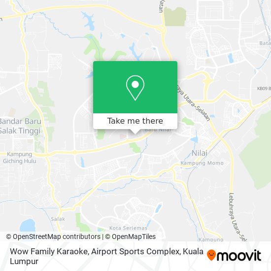 Peta Wow Family Karaoke, Airport Sports Complex