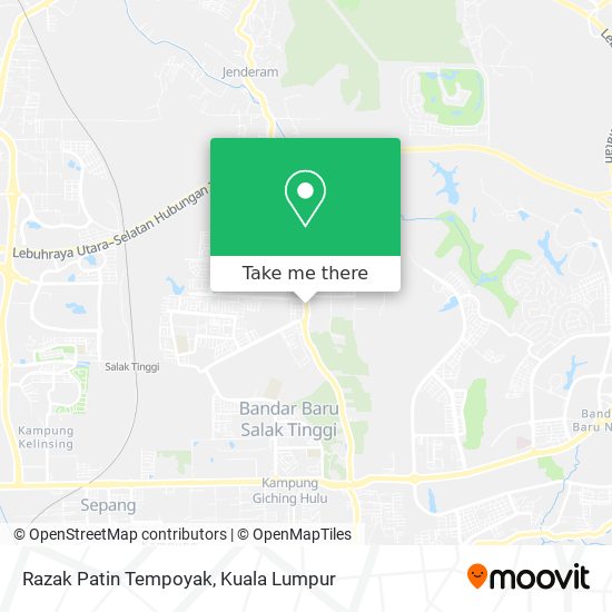 Peta Razak Patin Tempoyak