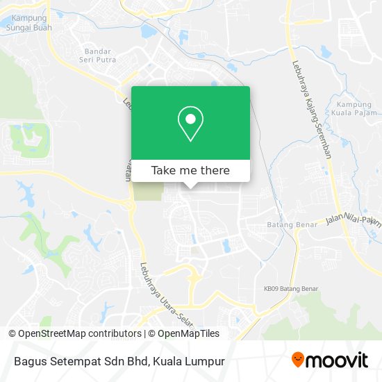 Bagus Setempat Sdn Bhd map