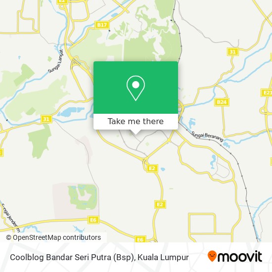 Coolblog Bandar Seri Putra (Bsp) map