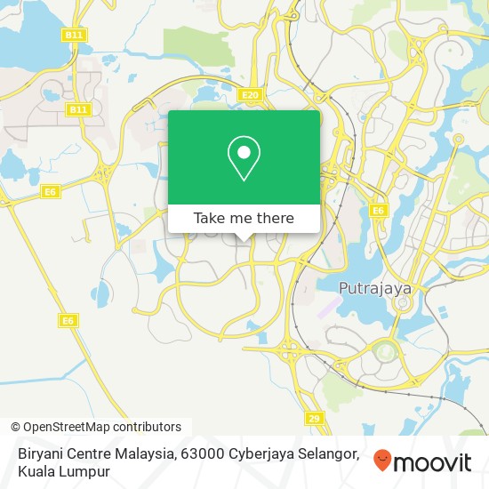 Biryani Centre Malaysia, 63000 Cyberjaya Selangor map