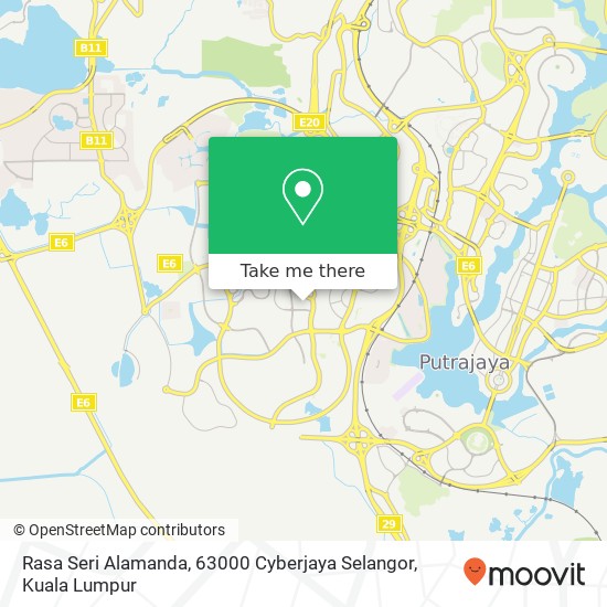 Rasa Seri Alamanda, 63000 Cyberjaya Selangor map