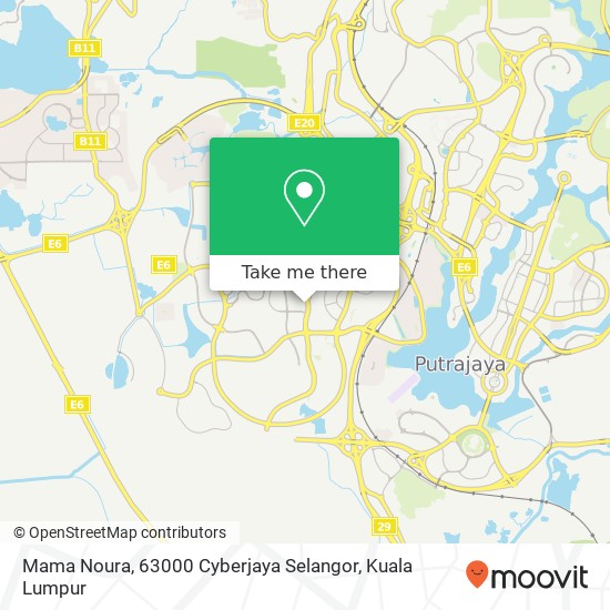 Mama Noura, 63000 Cyberjaya Selangor map