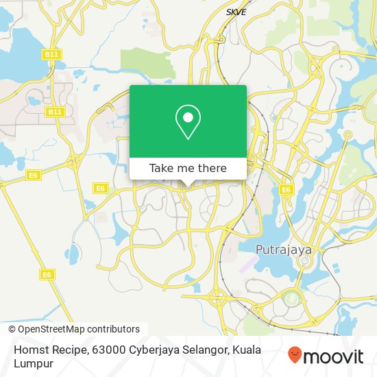 Homst Recipe, 63000 Cyberjaya Selangor map