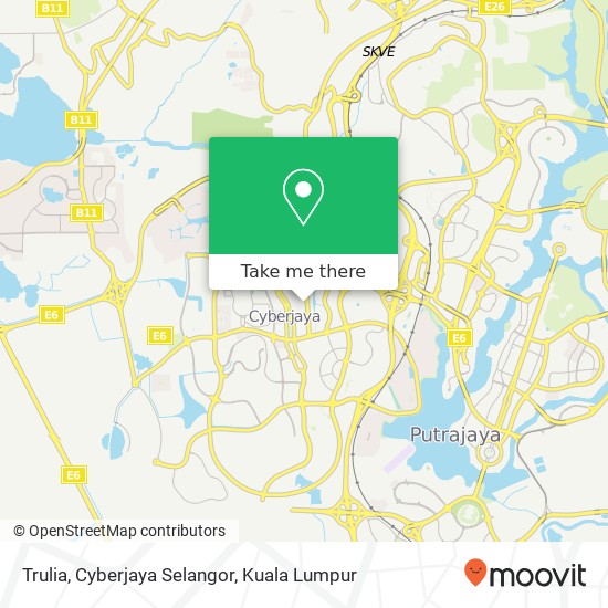 Peta Trulia, Cyberjaya Selangor