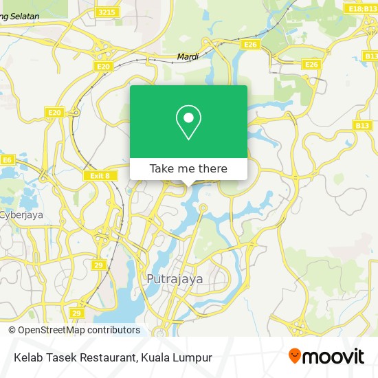 Kelab Tasek Restaurant map