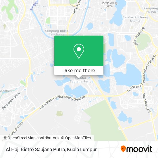 Al Haji Bistro Saujana Putra map