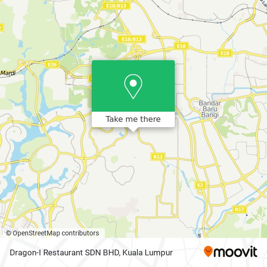 Dragon-I Restaurant SDN BHD map