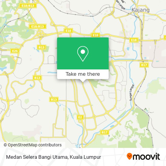 Medan Selera Bangi Utama map