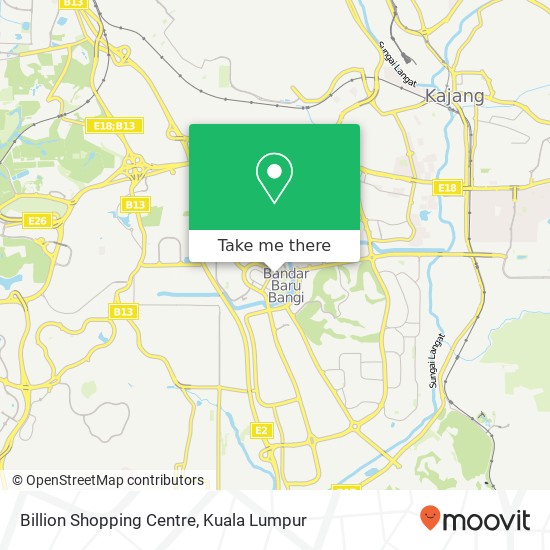 Billion Shopping Centre map