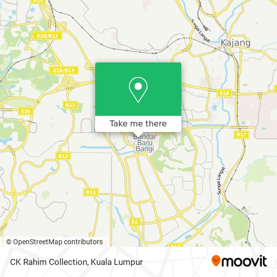 CK Rahim Collection map