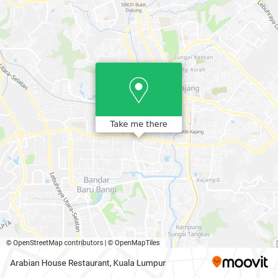 Arabian House Restaurant map