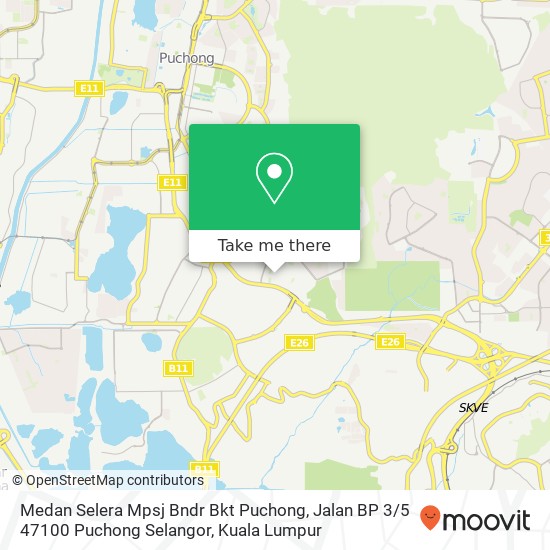 Medan Selera Mpsj Bndr Bkt Puchong, Jalan BP 3 / 5 47100 Puchong Selangor map