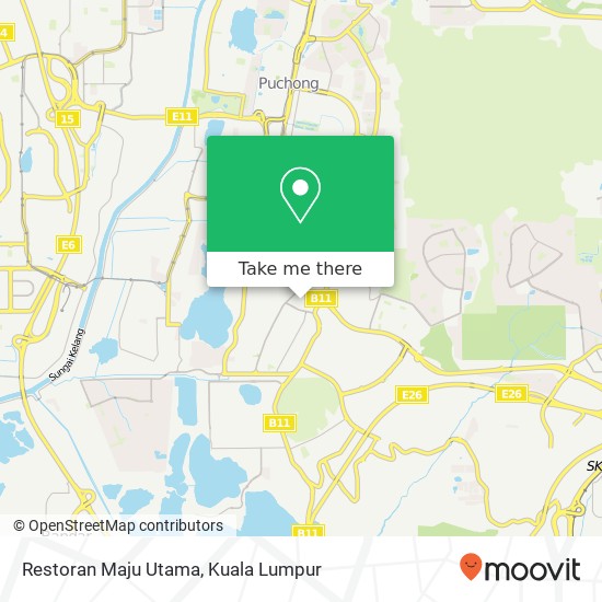 Restoran Maju Utama, 31 Jalan Pu 7 / 4 47100 Puchong Selangor map