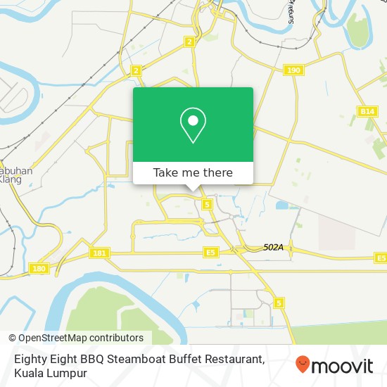 Eighty Eight BBQ Steamboat Buffet Restaurant, 59 Lorong Batu Nilam 21B 41200 Klang Selangor map