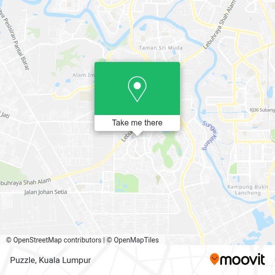 Puzzle map