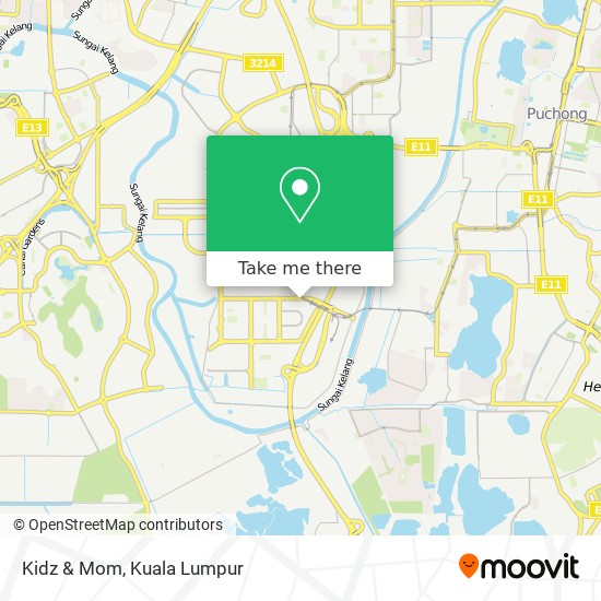 Kidz & Mom map