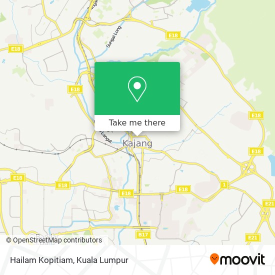 Hailam Kopitiam map