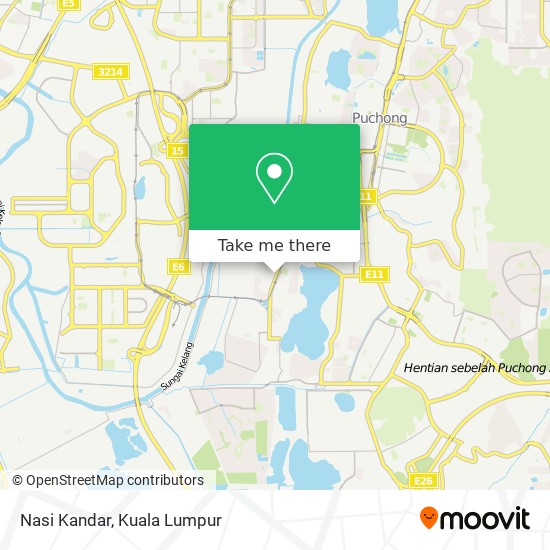 Nasi Kandar map