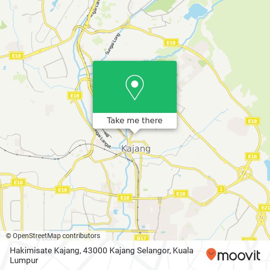 Hakimisate Kajang, 43000 Kajang Selangor map