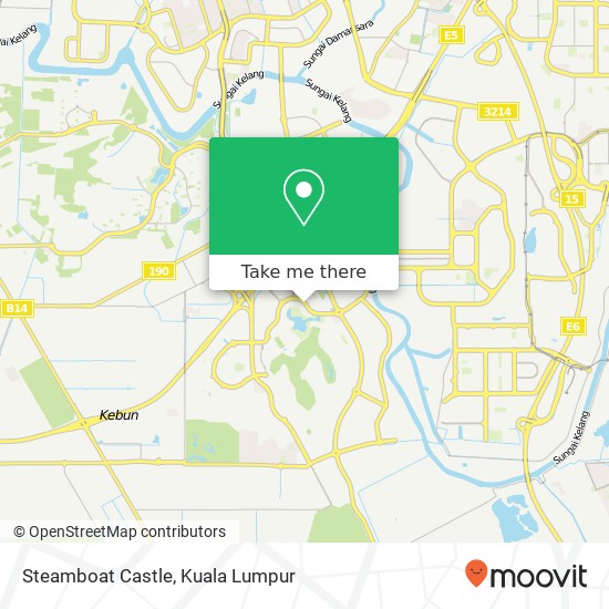 Steamboat Castle, 40460 Shah Alam Selangor map