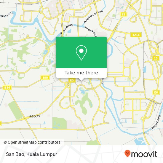 San Bao, 4 Jalan Anggerik Vanilla Q 31 / Q 40460 Shah Alam Selangor map