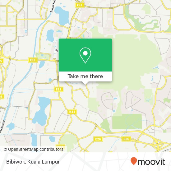Peta Bibiwok, 1 Jalan Puteri 10 / 16 47100 Puchong Selangor