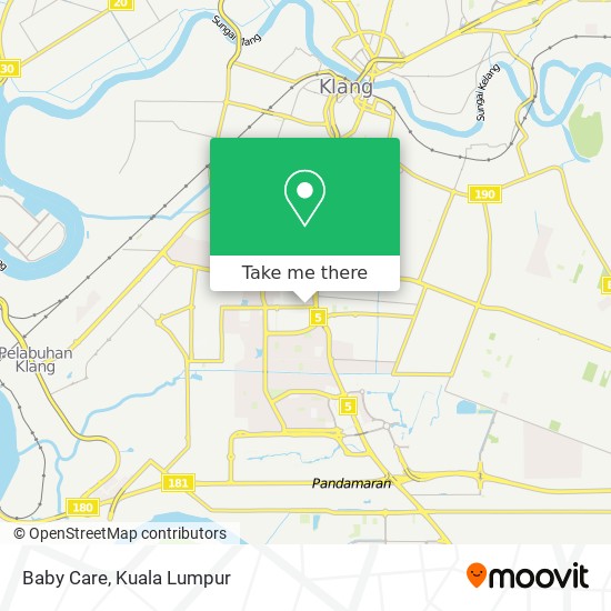 Baby Care map