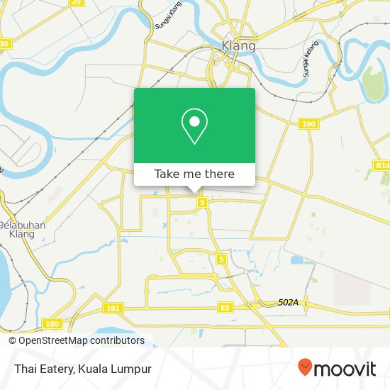 Thai Eatery, 17 Jalan Bayu Tinggi 2B 41200 Klang Selangor map