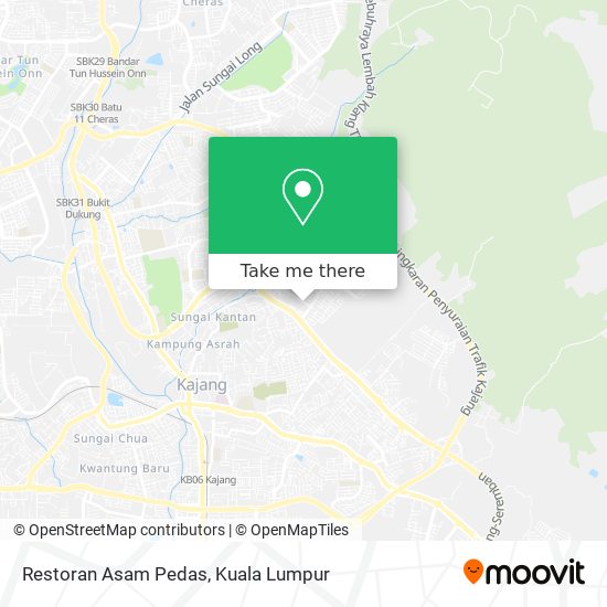 Restoran Asam Pedas map