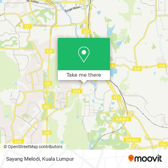 Sayang Melodi map