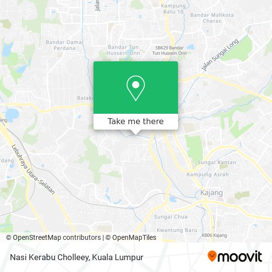 Nasi Kerabu Cholleey map
