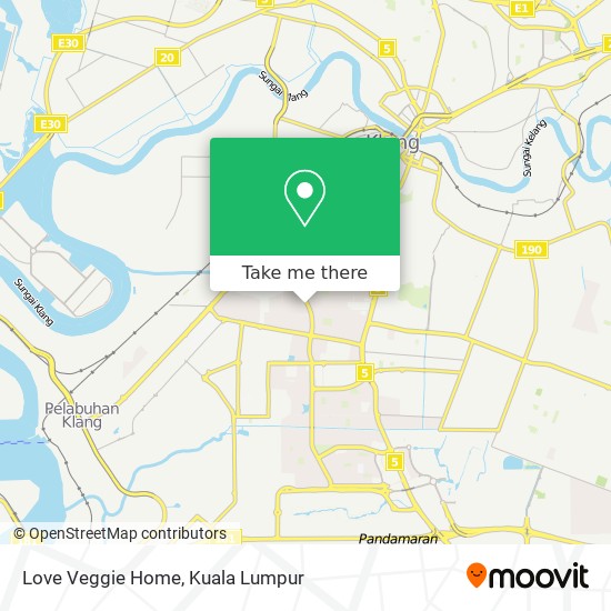 Love Veggie Home map