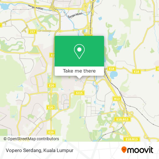 Vopero Serdang map