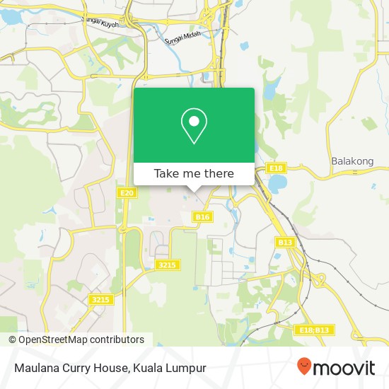 Maulana Curry House, 43300 Seri Kembangan Selangor map